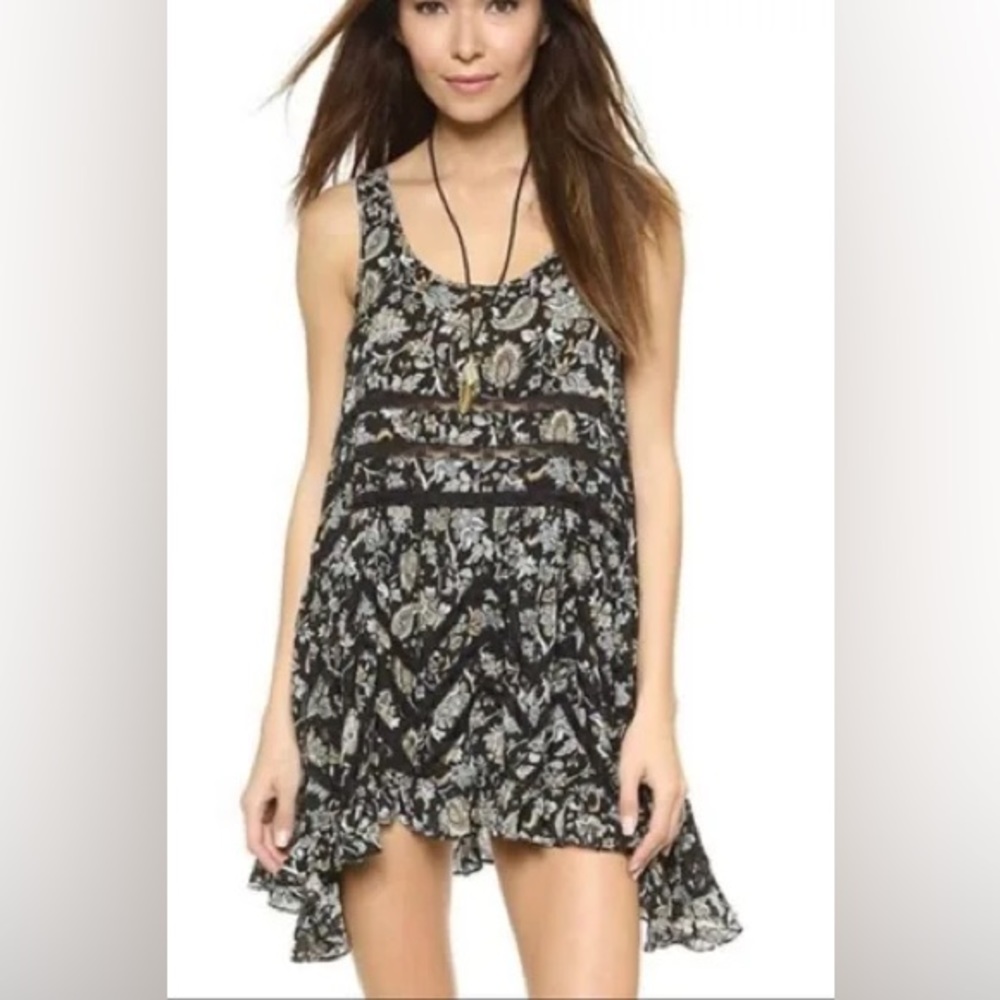 Free People S Voile Trapeze Slip Dress